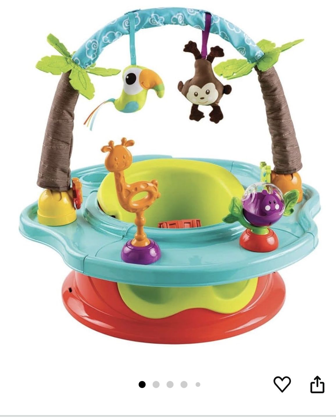 Summer by Bright Starts Deluxe SuperSeat, Wild Safari