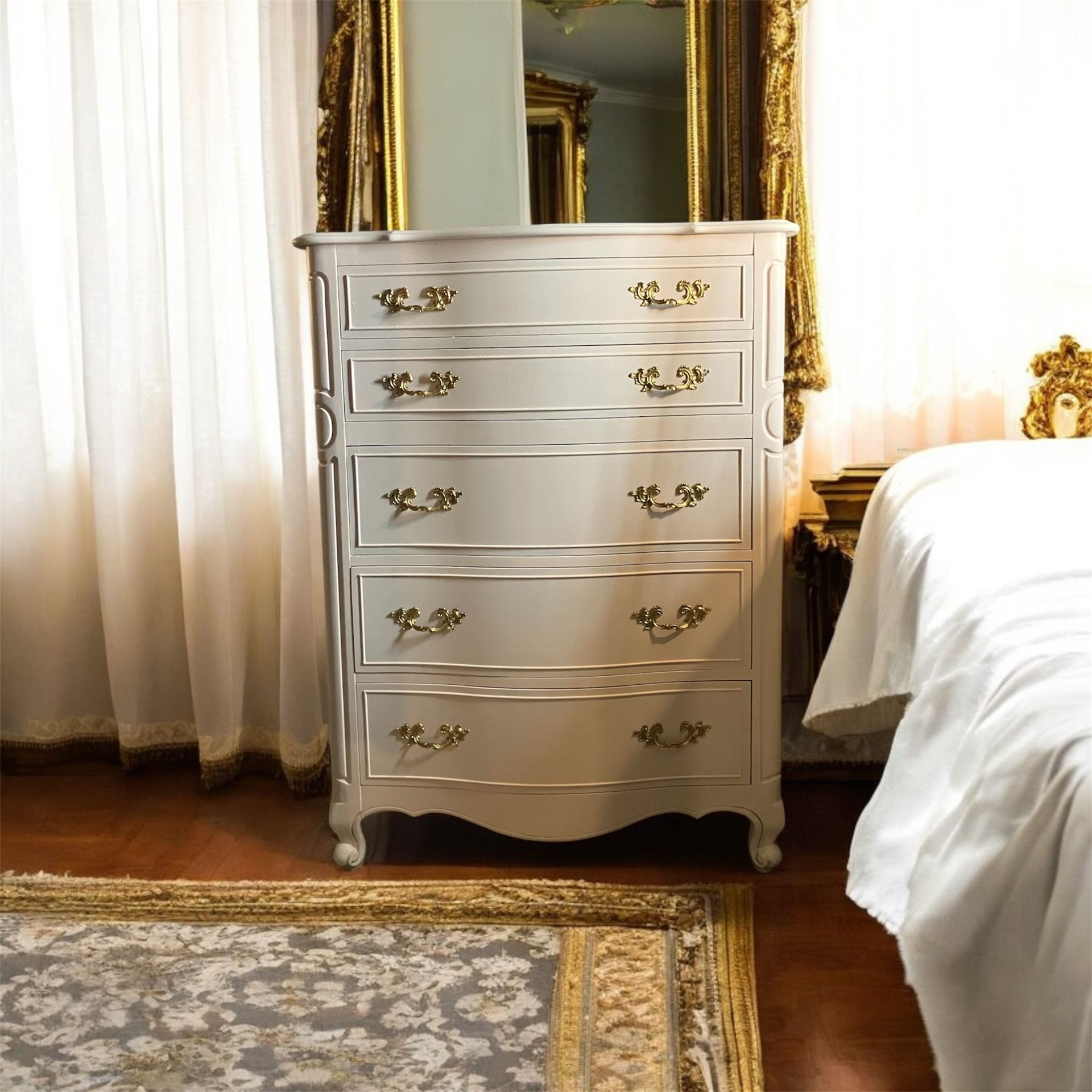 French Provincial Set In Pink