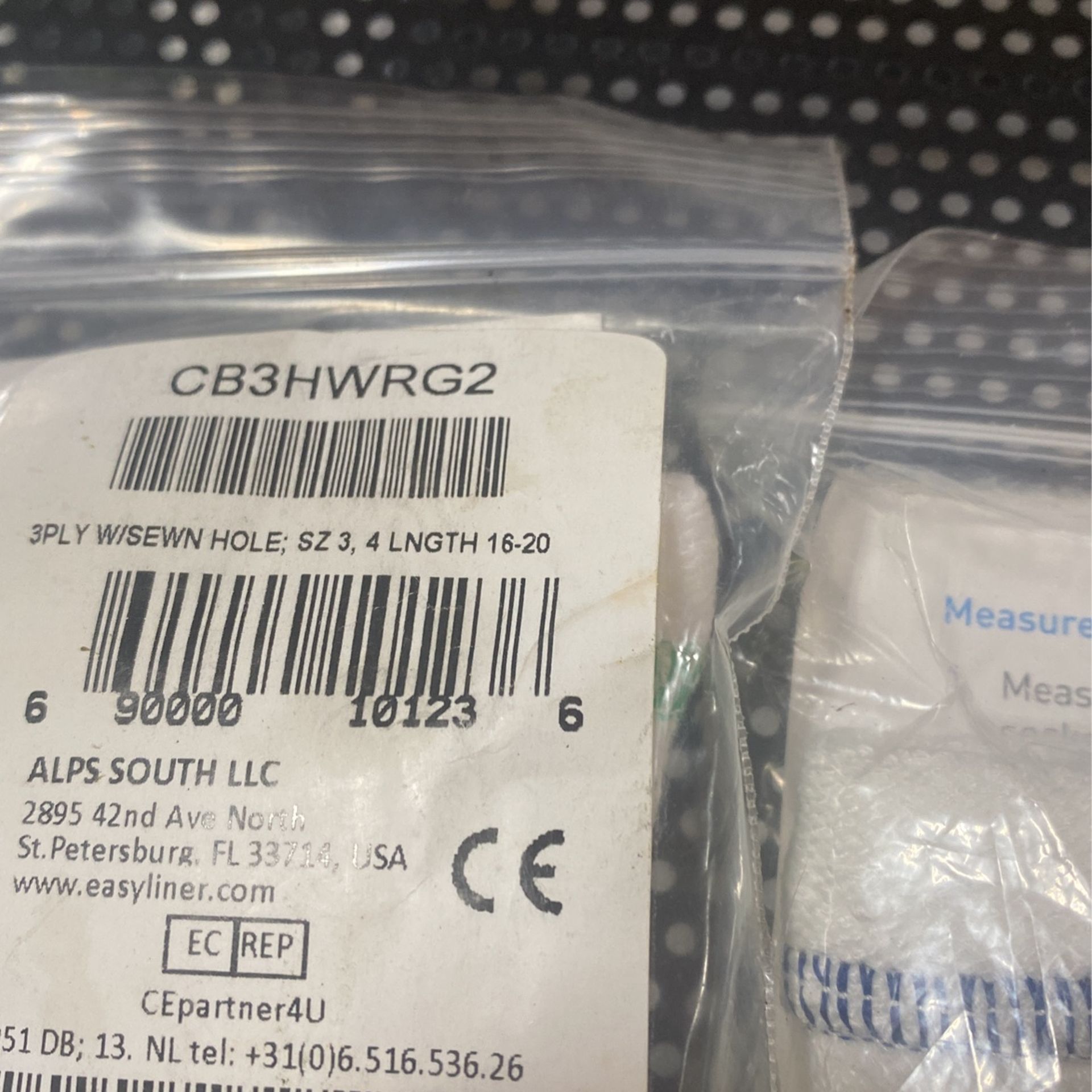 Cool Blue Prosthetic Socks For Amputee ( Size 3,4 - Length 16-20 )