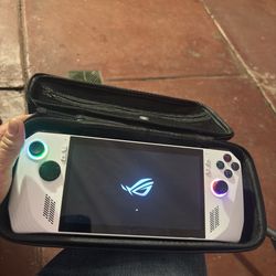 Used Rog alley handheld gaming console