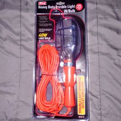 NEW heavy duty trouble work light with Bulb