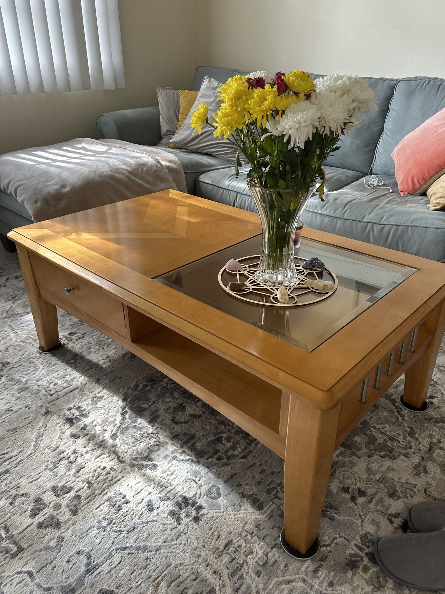 Coffee Table, Side Tables And Console
