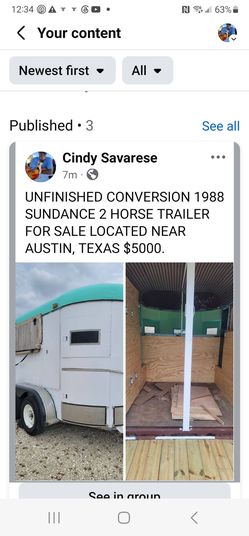 Horse trailer