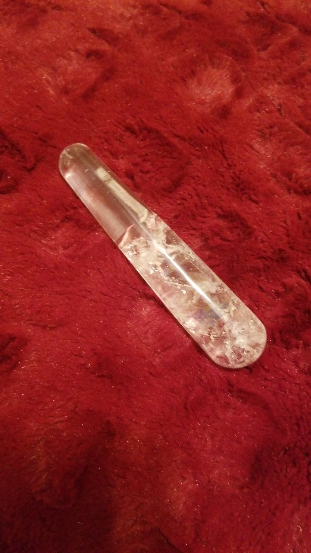 Rainbow Crystal Quartz Wand