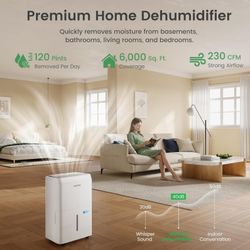 Waykar 120 Pint Dehumidifier 