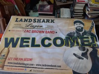 Iconic Zac Brown Band Welcome Banner