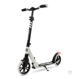 Adult Foldable Lightweight Scooter, w suspension, brake, light, hold 220 lbs but weighs only 13lbs!