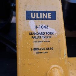 Uline Commercial Pallet Jacks $229-299ea No Less 
