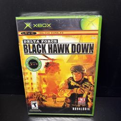 Delta Force: Black Hawk Down (Microsoft Xbox, 2005) NEW