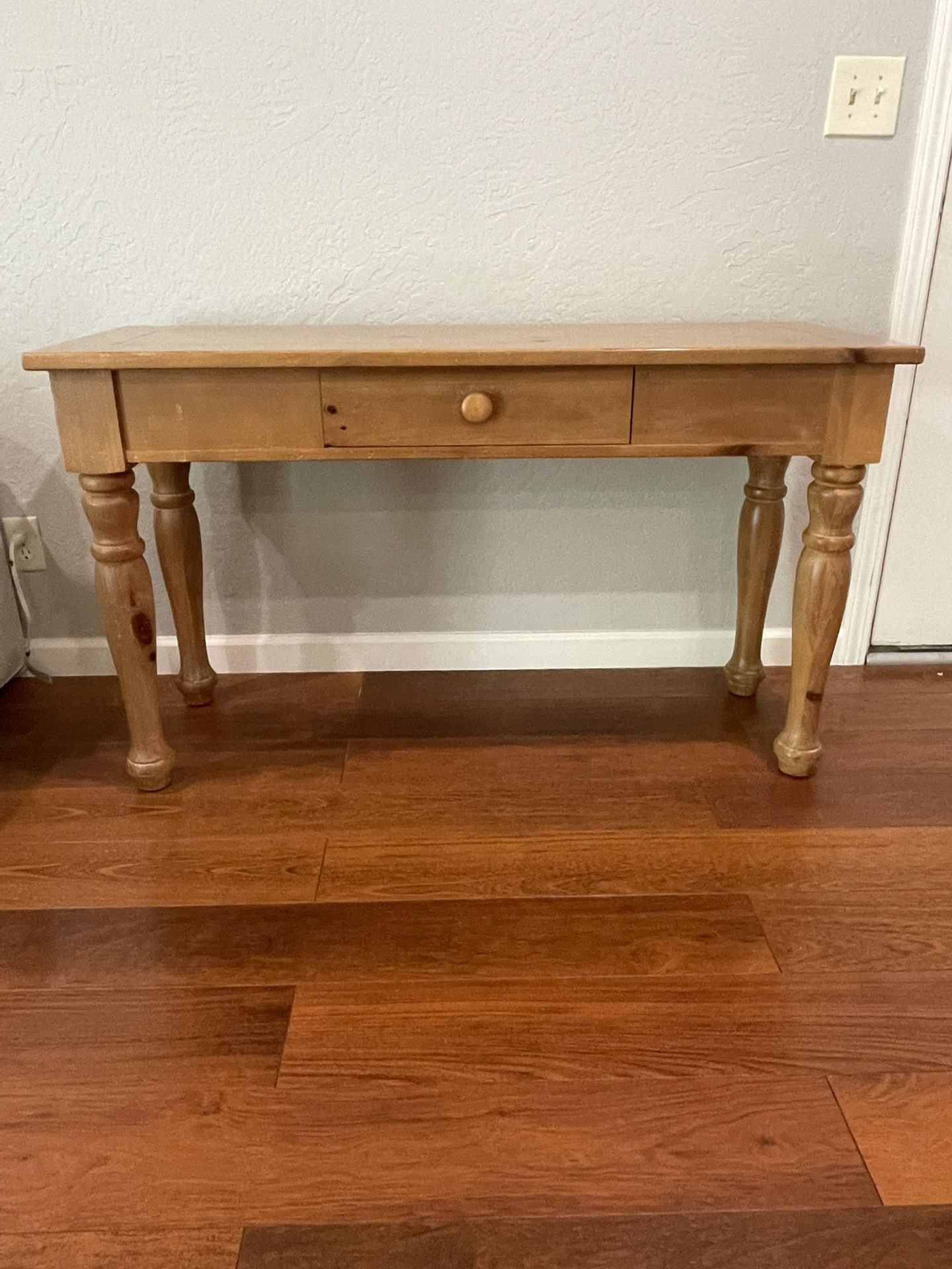 Wooden Entryway Table