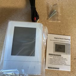Digital room heating thermostat new