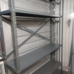 5-tier Metal shelves unit (87x48x12)