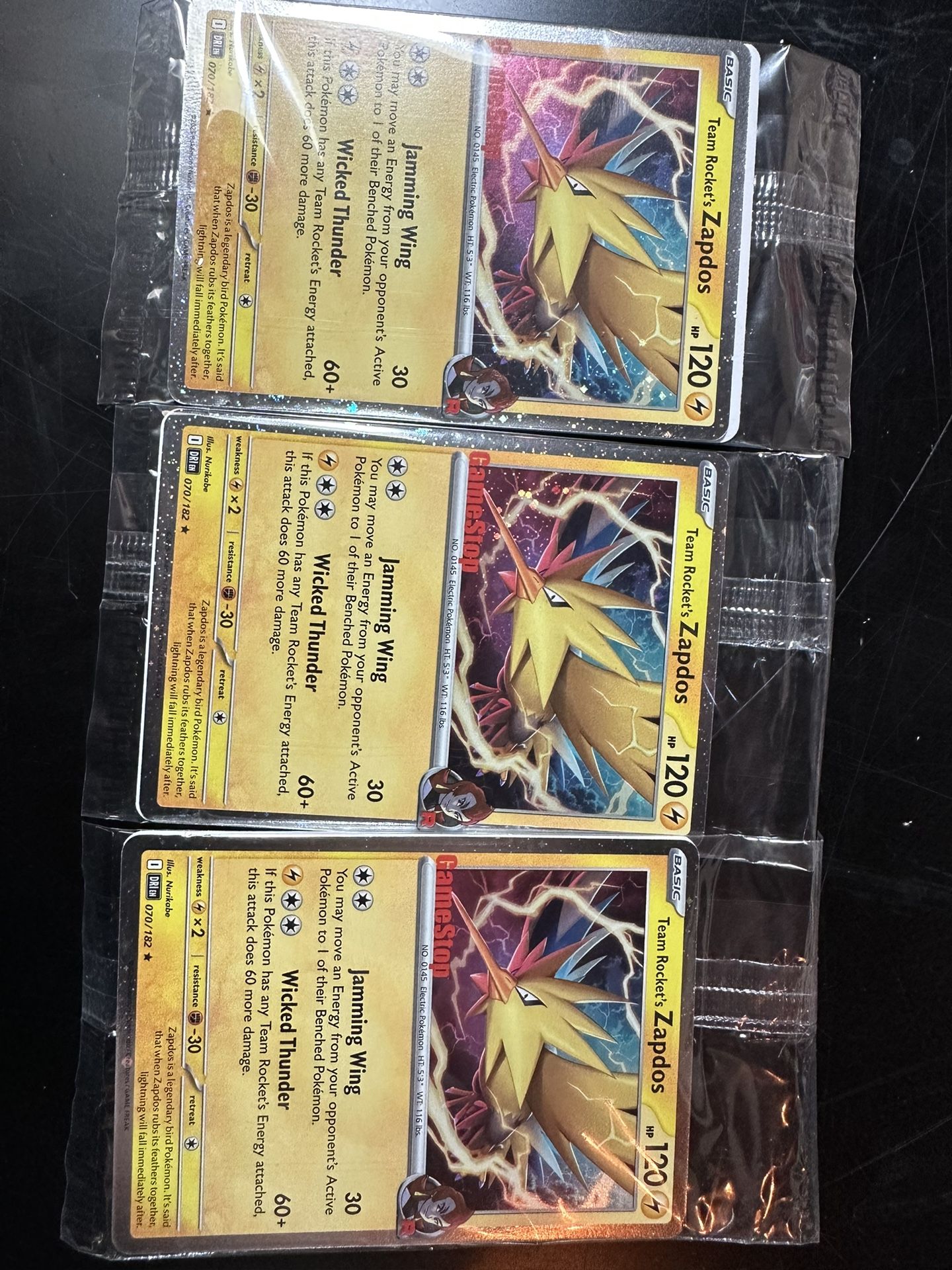 Pokemon Cards GameStop Zapdos!
