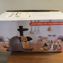 JoyBear Cold Press Juicer – Like New – With Box