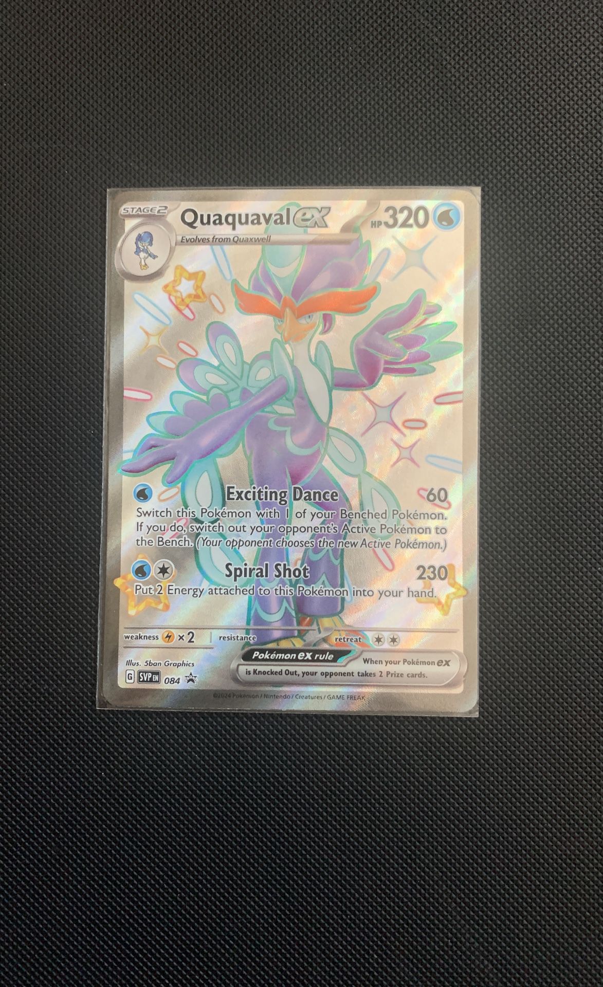 Quaquaval ex - 084 - SV: Scarlet & Violet Promo Cards (SVP) Pokemon Card Single