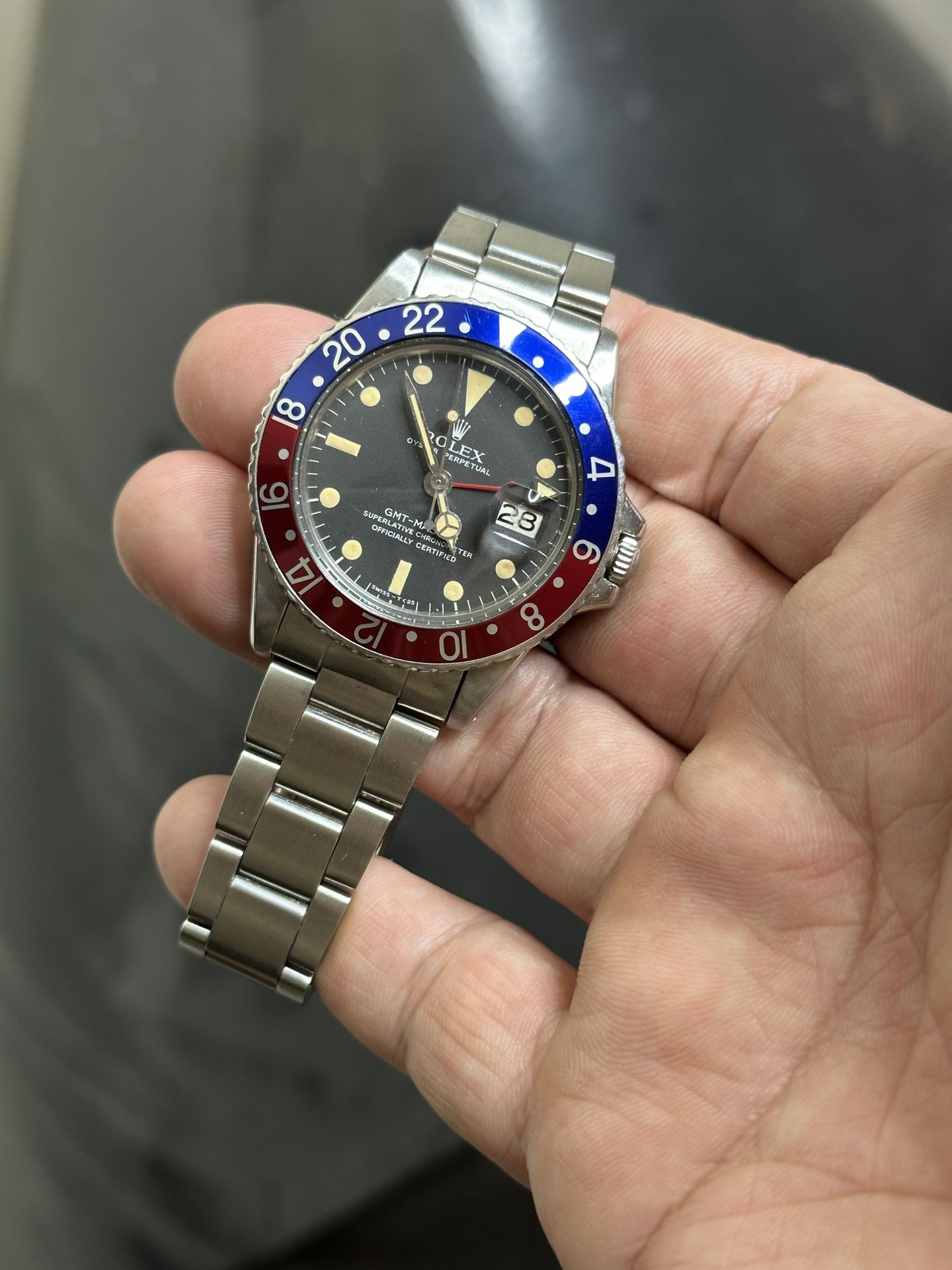 1967 Rolex Long E Rolex Gmt ROLEX 1675 GMT MK1 LONG E