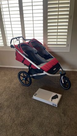 Thule Urban Glide Double Stroller Red