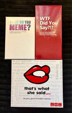 Party Games - Lot of 4