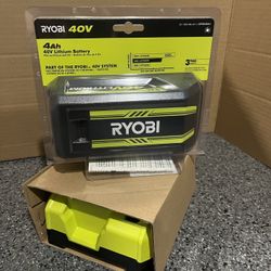 Ryobi 40v Battery 4Ah and Charger
