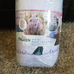 Elsa/frozen Bed Set