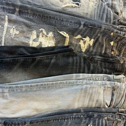 American Eagle jeans some new some like new 