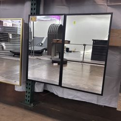 On Sale!! New Black 30 in. W x 26 in. H Rectangular Medicine Cabinet