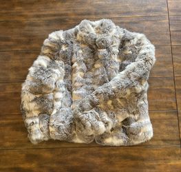 Vintage Niki Rabbit Fur Coat