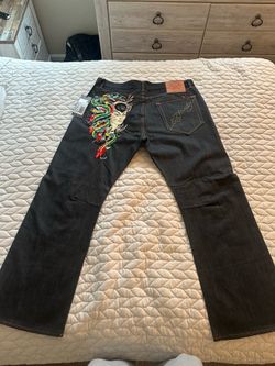 Men’s size 42 ed hardy jeans