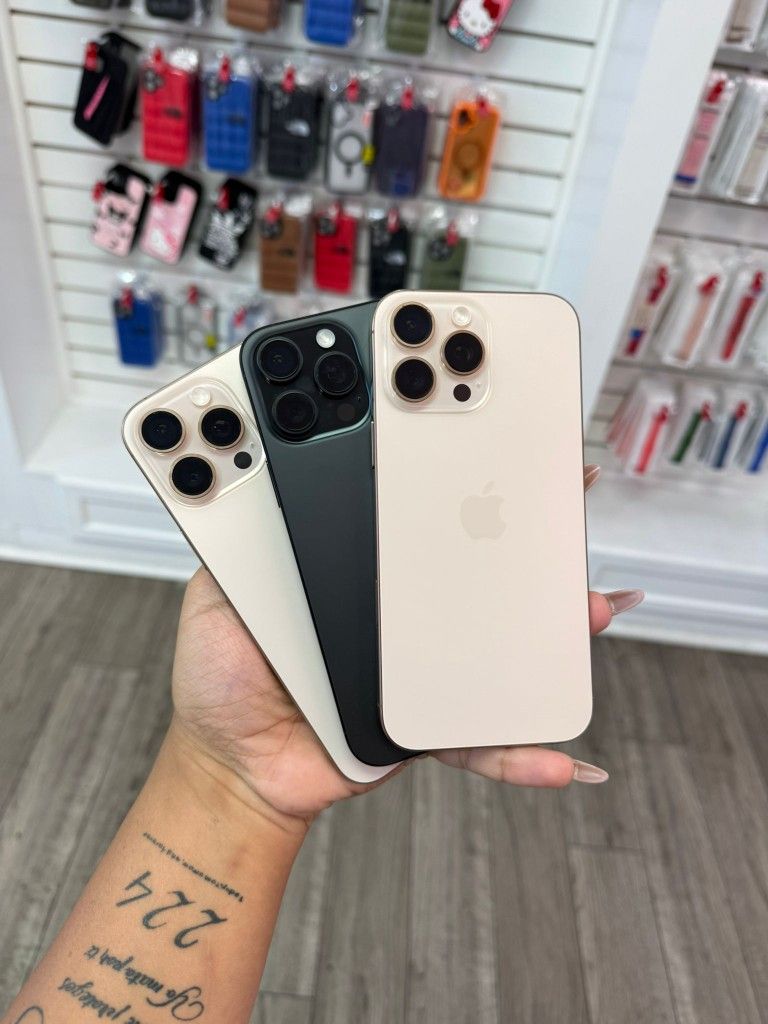 Iphone 16 Pro Max 256gb Unlocked! Financing Available 👌