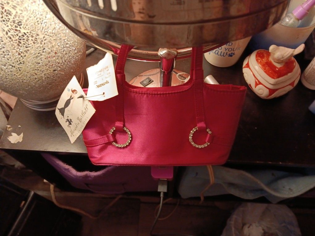 Pink Evening Bag