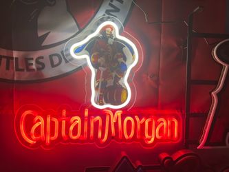 Captain Morgan LED sign