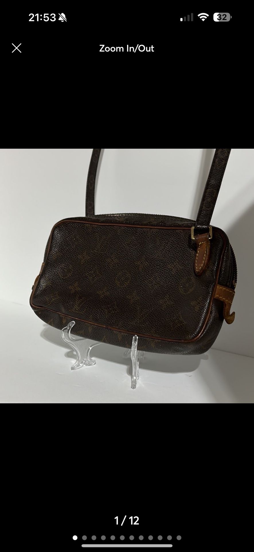 Louis Vuitton Vintage Bandouliere shoulder bag