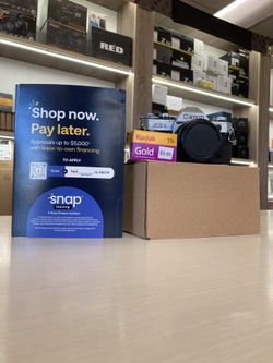 Canon AE-1 Film Camera With Kodak Gold Film (Located In Downey, CA)