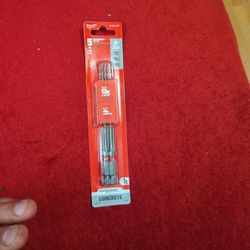 Concrete Hammer Bits 5pk