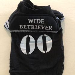 Dog Football Jersey Costume With Padded Shoulders Small 