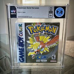 Pokémon Gold Version Sealed Wata 9.0 A+ Seal
