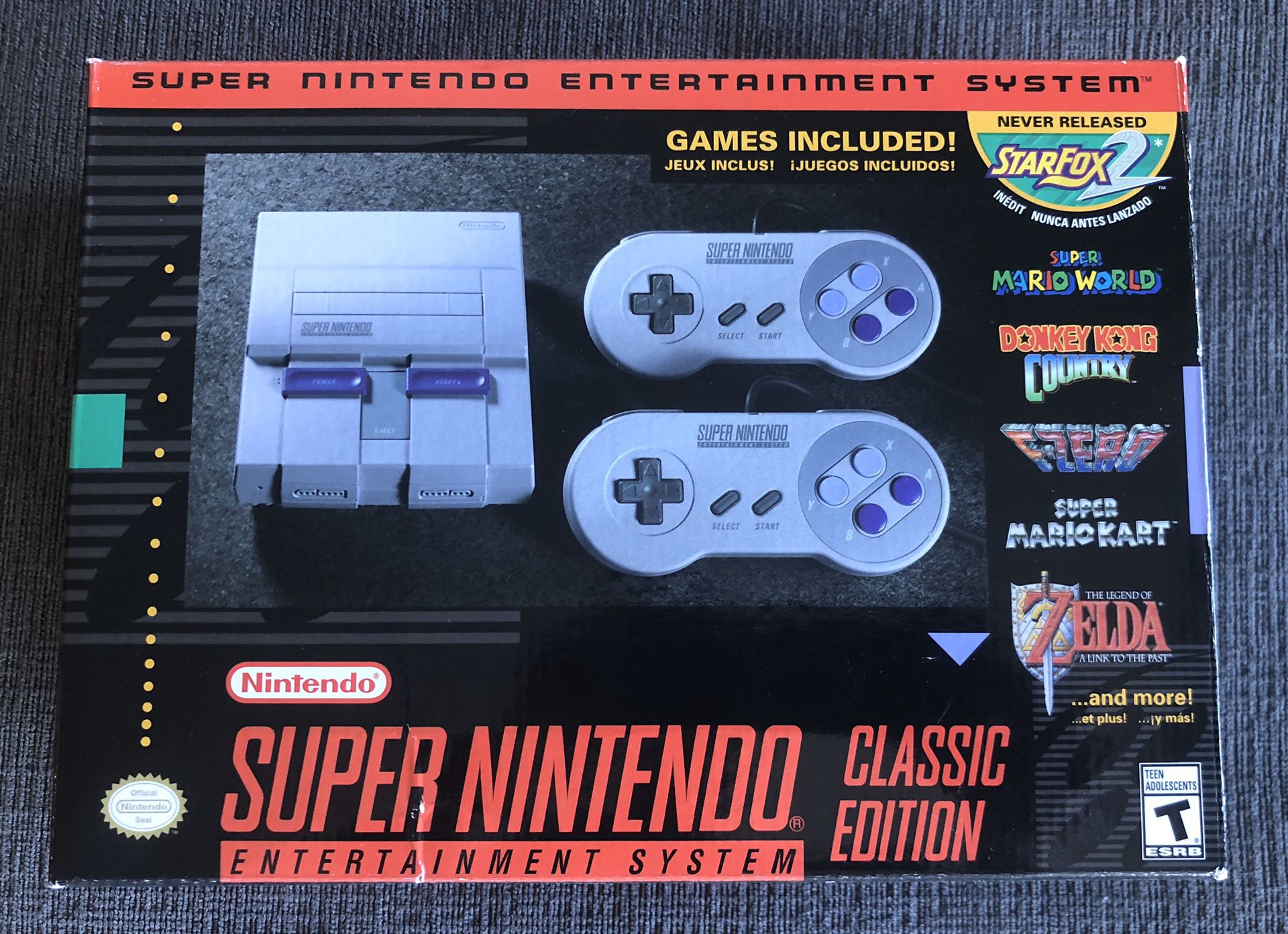 Super Nintendo Classic (SNES) - brand new