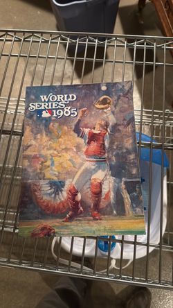 1985 MLB World Series Official Program