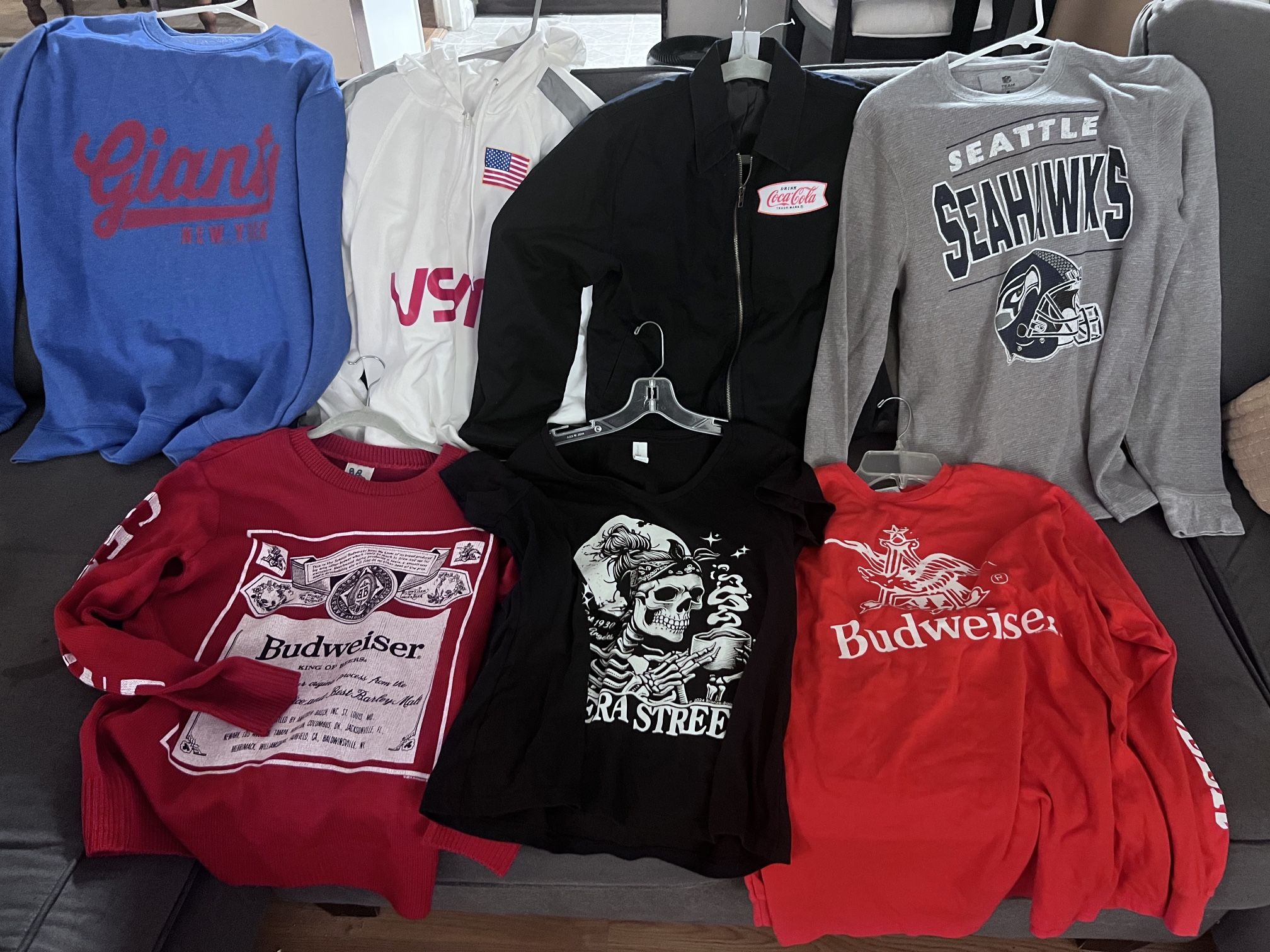 New Never Worn Shirt, Jacket Sweater Bundle