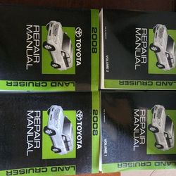 2008 Landcruiser OEM Shop Manuals