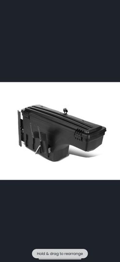 ZTL-Y-0(contact info removed) to 2020 Toyota Tundra Passenger Side Truck Bed Storage Case Wheel Well Tool Lockable Box 08 09 10 11 12 13 14 15 16 17