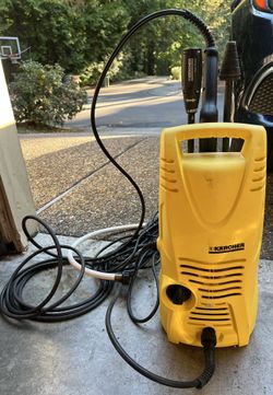 Karcher K2 Power Control Electric Pressure Washer 1500 PSI
