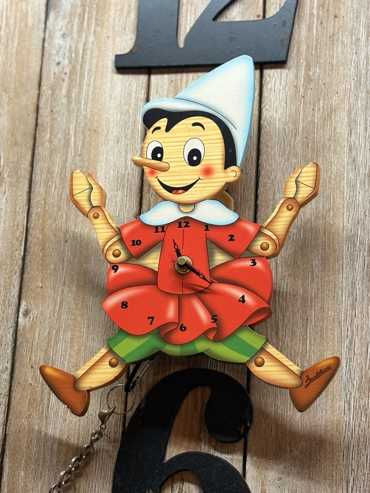 Pinocchio Clock