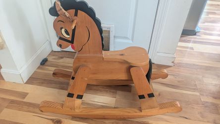 1970's vintage rocking horse