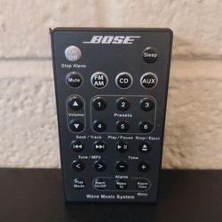 Bose Wave Music System Remote Control