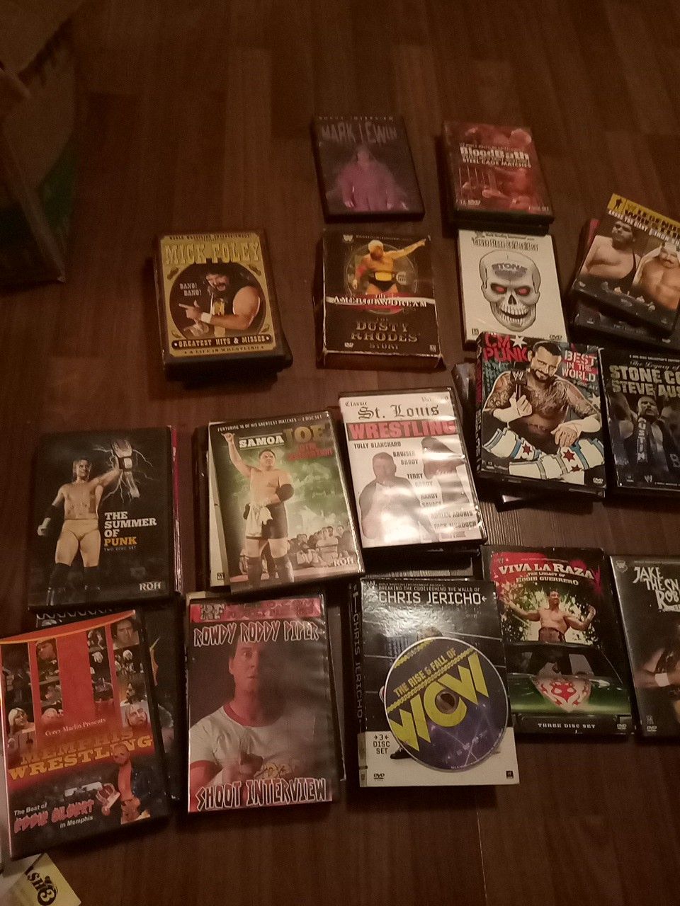 Wrestling DVDs