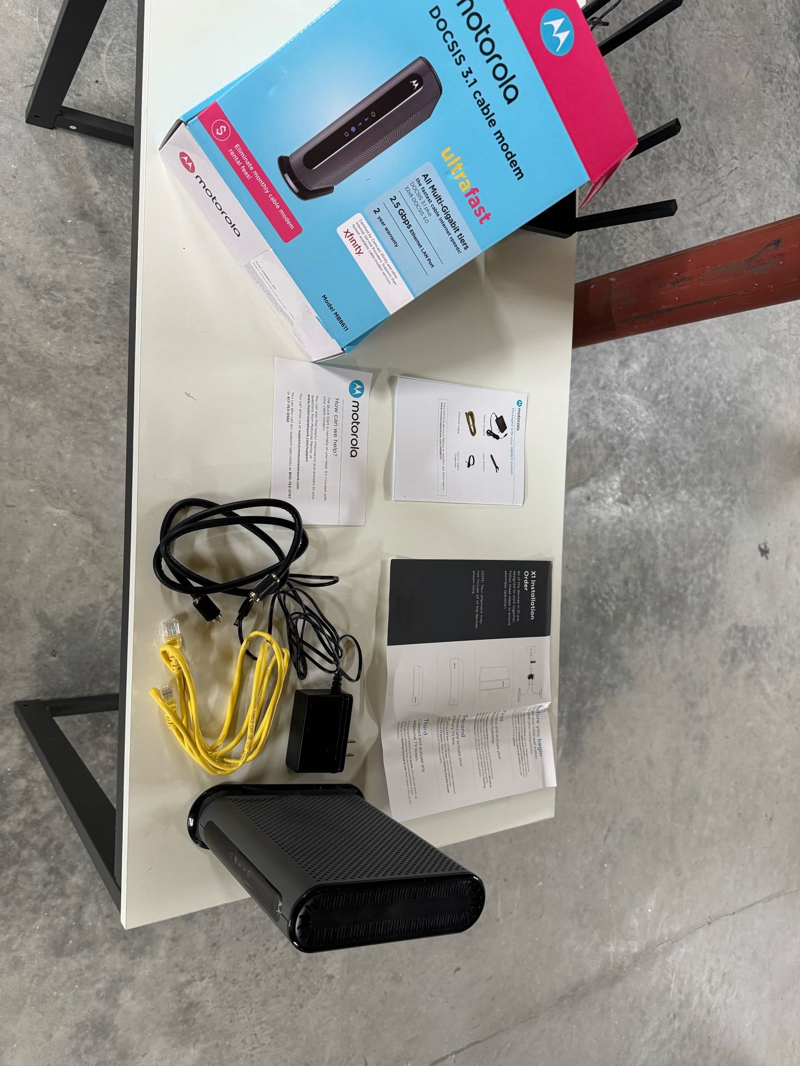 Motorola DOCSIS 3.1 Modem