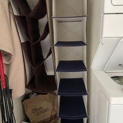 2 Of Hanging Shelf Closet Organizer Sets