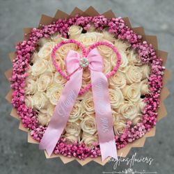 Ramo Buchon Flower Roses Bouquet Rosas