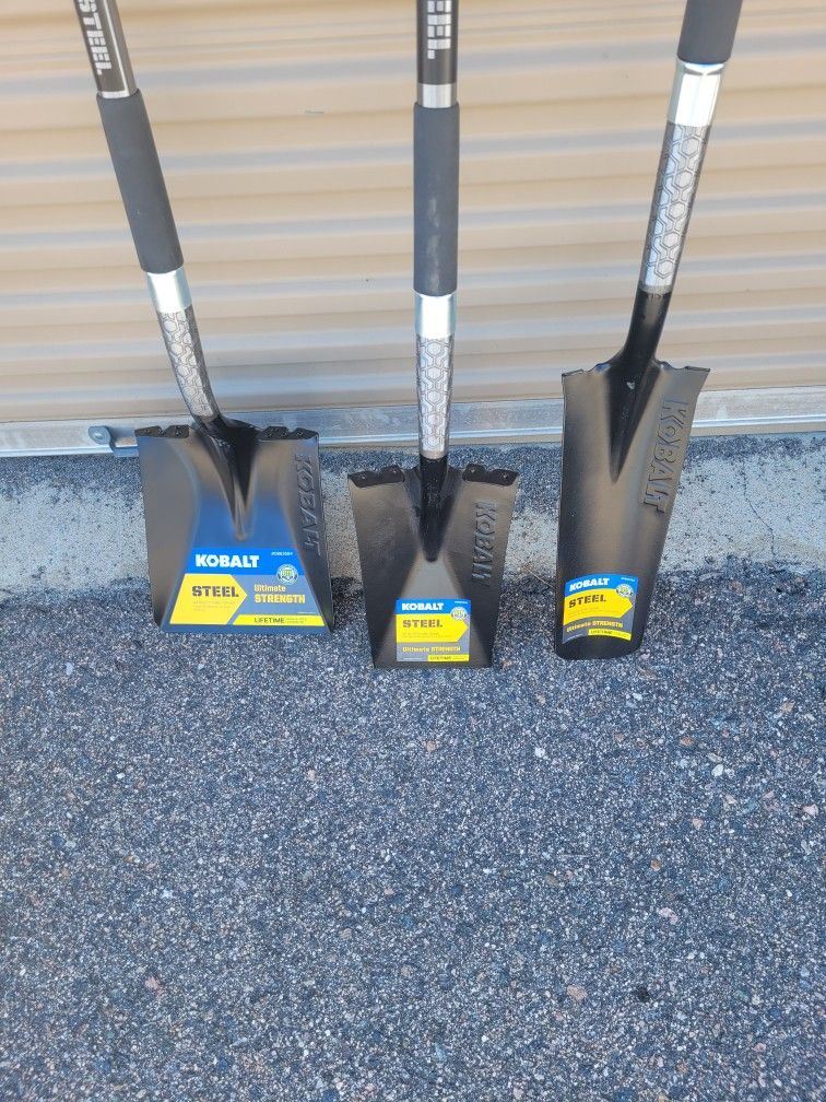 3 All Steel Kobalt Shovels No Hassle Lifetime Warranty at Lowes